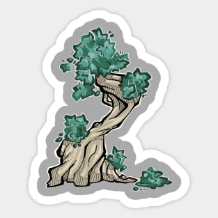 Tree - summer Sticker